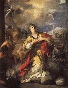 Pietro da Cortona St.Martina Refusing to Worship Idols oil on canvas